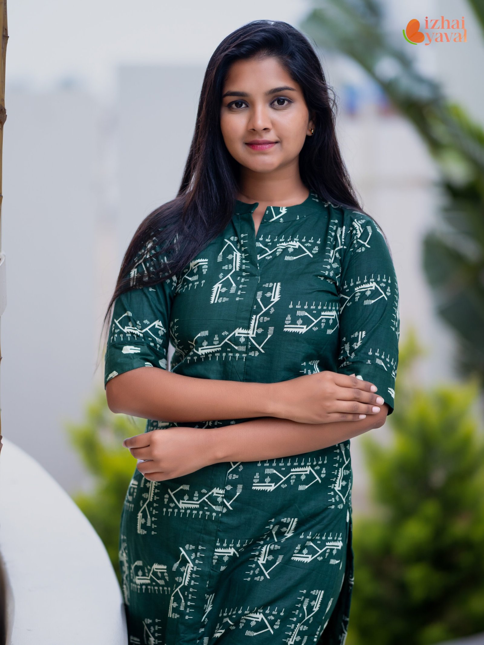 black & white bold floral co ord set (2 piece cotton set) (copy)